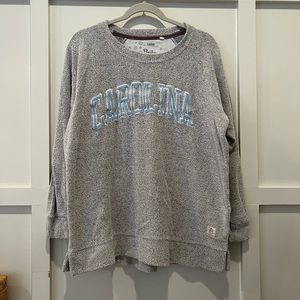 Terry cloth UNC crewneck!